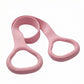 2-PC Resistance Stretch Band with Ergonomic Handles for Upper Body Strength Training