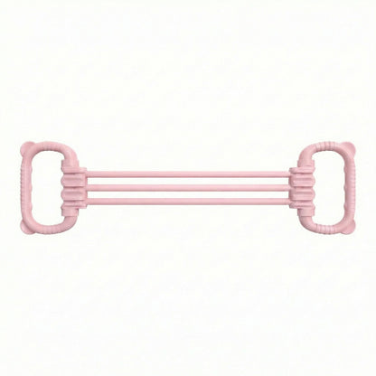 Resistance Exercise Band Bar with Dual Handles Elastic Stretch Training Fitness Tool