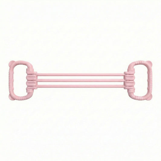 Resistance Exercise Band Bar with Dual Handles Elastic Stretch Training Fitness Tool