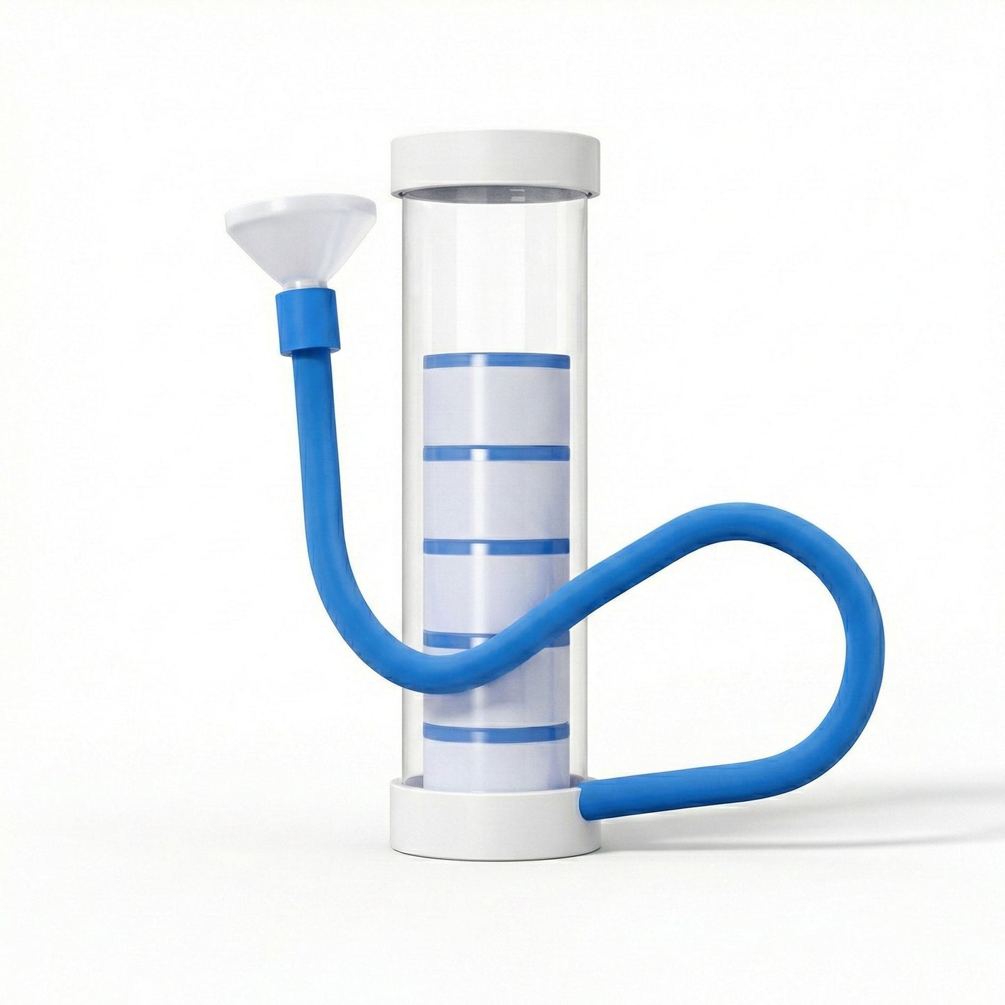 Lung Breathing Trainer with Adjustable Resistance Levels