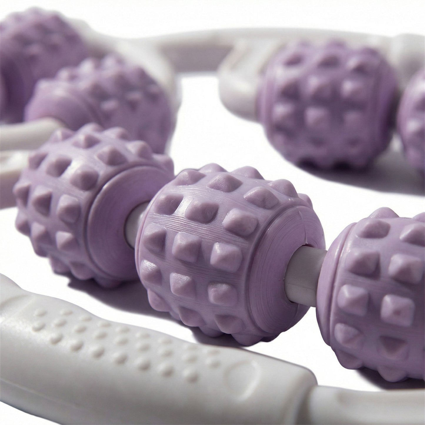 2-PC Handheld Muscle Roller Massager for Deep Tissue Relief