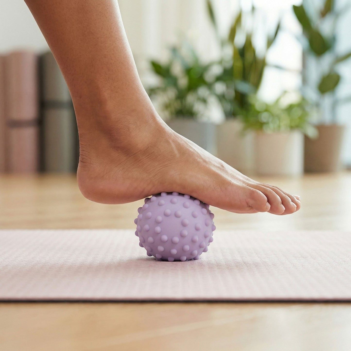 4-PC Textured Massage Ball for Muscle Recovery and Deep Tissue Relief