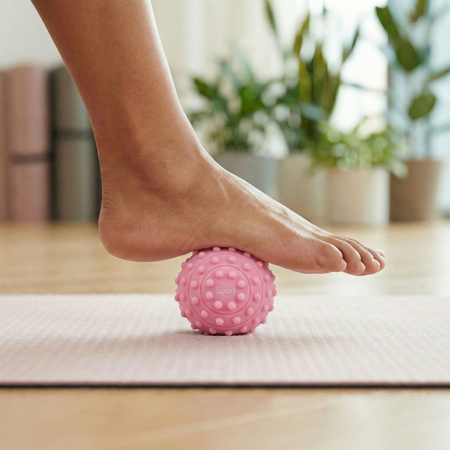 4-PC Textured Massage Ball for Muscle Recovery and Deep Tissue Relief