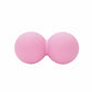 Massage Ball Set 4 Pack Textured Round Design Compact Body Care and Fitness Accessories 4.3in