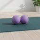 Massage Ball Set 4 Pack Textured Round Design Compact Body Care and Fitness Accessories 4.3in