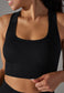 Textured Racerback Sports Bra