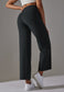 Tie Waist Straight Leg Pants