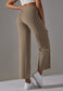 Tie Waist Straight Leg Pants