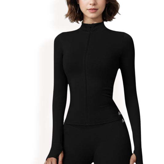 Long Sleeve Zip-Up Activewear Jacket