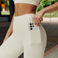 High Waist Seamless Leggings with Contoured Panels for Comfortable Stretch Fit