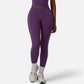 Active Women's High Waist Seam Detail Leggings with Contoured Fit and Stretch Fabric