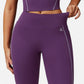 Active Women's High Waist Seam Detail Leggings with Contoured Fit and Stretch Fabric