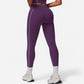 Active Women's High Waist Seam Detail Leggings with Contoured Fit and Stretch Fabric