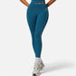 Active Women's High Waist Seam Detail Leggings with Contoured Fit and Stretch Fabric