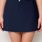 Active Women's Athletic Skort with Side Pocket and Built-In Shorts
