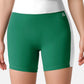 Active Women's High Waist Color Block Biker Shorts