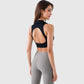 Active Women's Collared V-Neck Athletic Crop Top