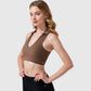 Active Women's Collared V-Neck Athletic Crop Top