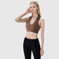 Active Women's Collared V-Neck Athletic Crop Top