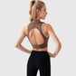 Active Women's Collared V-Neck Athletic Crop Top
