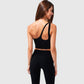 Active Women's One Shoulder Cutout Athletic Crop Top