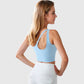 Active Women's One Shoulder Cutout Athletic Crop Top
