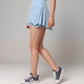 Active Women's High Waist Active Skirt with Overlapping Front Panel and Subtle Side Eyelet Detail