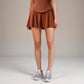 Active Women's Flowy Active Skirt with Smooth High Waistband and Lightweight Stretch Fabric
