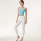 Zip-Up Cropped Athletic Tank Top with Built-In Bra and Contoured Seam Design