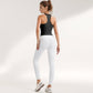 Women's Ribbed Black High Neck Crop Tank Top for Active and Casual Wear