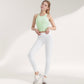 Women's Ribbed Black High Neck Crop Tank Top for Active and Casual Wear
