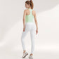 Women's Ribbed Black High Neck Crop Tank Top for Active and Casual Wear