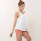 Women's Sleeveless Scoop Neck Workout Tank Top for Active and Casual Wear