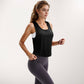 Women's Sleeveless Scoop Neck Cropped Tank Top for Workout and Casual Layering