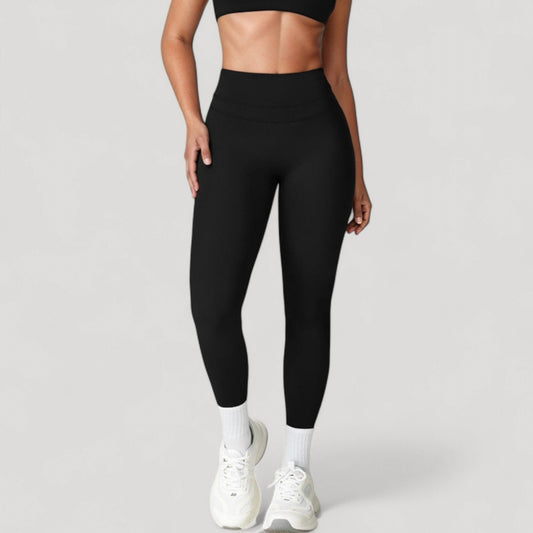 Women's High Waist Full Length Seamless Compression Leggings for Active and Casual Wear