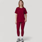 Relaxed Fit Crew Neck T-Shirt with Short Sleeves and Soft Stretch Fabric for Everyday Comfort
