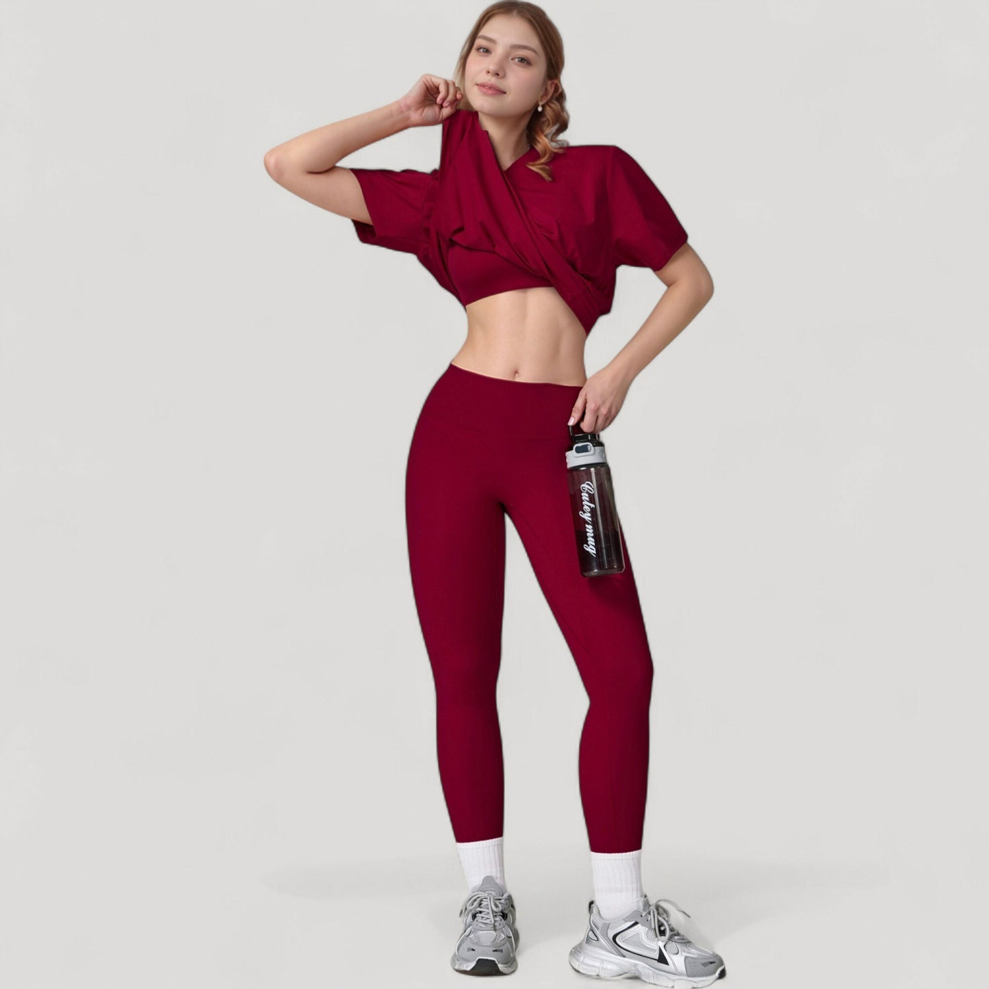 Relaxed Fit Crew Neck T-Shirt with Short Sleeves and Soft Stretch Fabric for Everyday Comfort