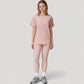 Relaxed Fit Crew Neck T-Shirt with Short Sleeves and Soft Stretch Fabric for Everyday Comfort