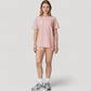 Relaxed Fit Crew Neck T-Shirt with Short Sleeves and Soft Stretch Fabric for Everyday Comfort