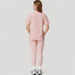 Relaxed Fit Crew Neck T-Shirt with Short Sleeves and Soft Stretch Fabric for Everyday Comfort