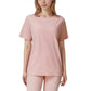 Relaxed Fit Crew Neck T-Shirt with Short Sleeves and Soft Stretch Fabric for Everyday Comfort