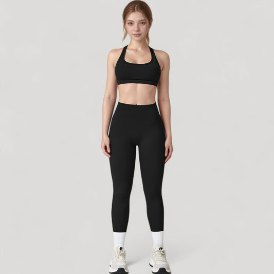 High Waist Full Length Leggings with Seamless Design and Stretch Fit for Everyday Movement