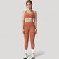 High Waist Full Length Leggings with Seamless Design and Stretch Fit for Everyday Movement