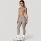 High Waist Full Length Leggings with Seamless Design and Stretch Fit for Everyday Movement