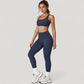 High Waist Full Length Leggings with Seamless Design and Stretch Fit for Everyday Movement
