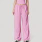 Wide Leg Lounge Pants with Drawstring Waist and Relaxed Fit for All-Day Comfort
