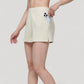 High Waist Performance Shorts with Wide Waistband and Side Pockets for Active Comfort