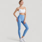Spaghetti Strap Scoop Neck Sports Bra Top with Lightweight Stretch Fabric
