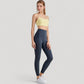 Spaghetti Strap Scoop Neck Sports Bra Top with Lightweight Stretch Fabric