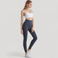 Scoop Neck Sports Bra Top with Adjustable Thin Straps and Seamless Lightweight Fabric